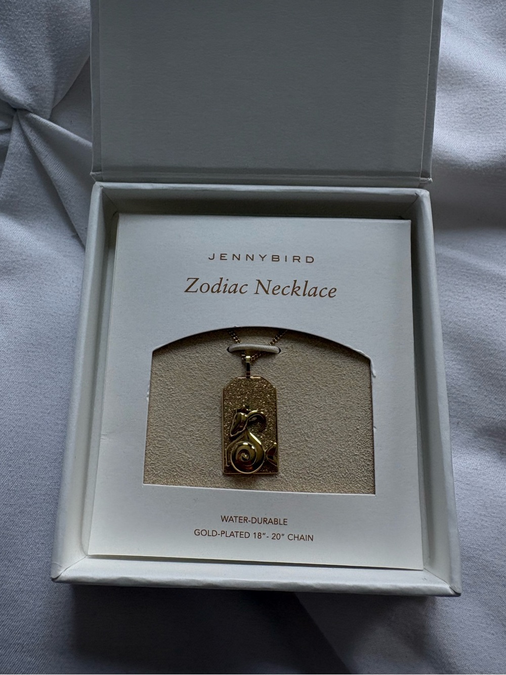 Jenny Bird - The Capricorn Zodiac Pendant Necklace